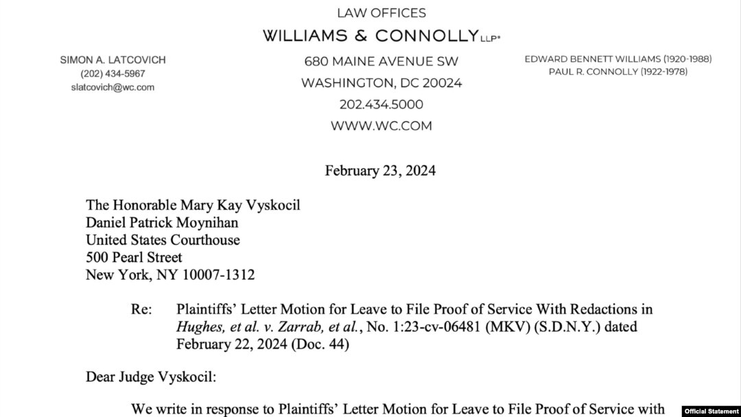 Halkbank’ın ABD’deki savunmasını Williams & Connolly LLP hukuk firması yürütüyor