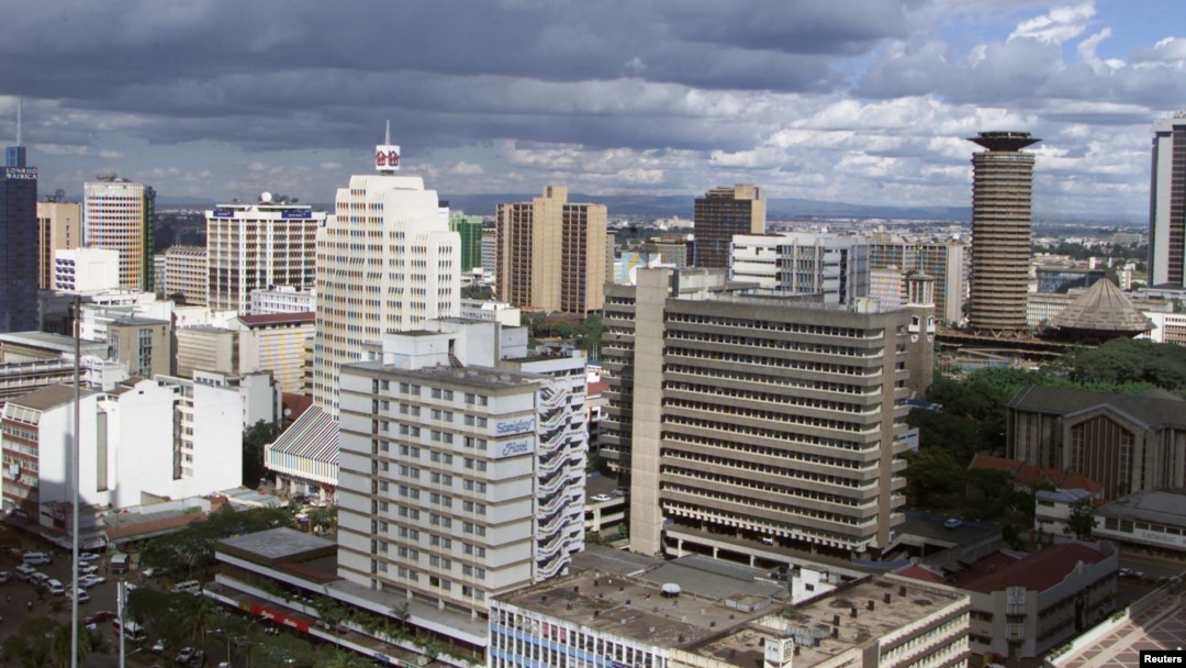 jiji la Nairobi, Kenya 