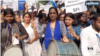 Delhi University protest on caste discrimination
