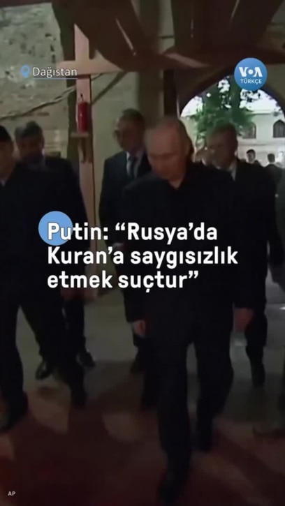Putin: “Rusya’da Kuran’a saygısızlık etmek suçtur” 