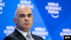 Presidente Alain Berset, da Suiça  