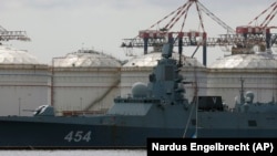 Exercícios Navais envolvendo Africa do Sul, Rússia, China Exercises