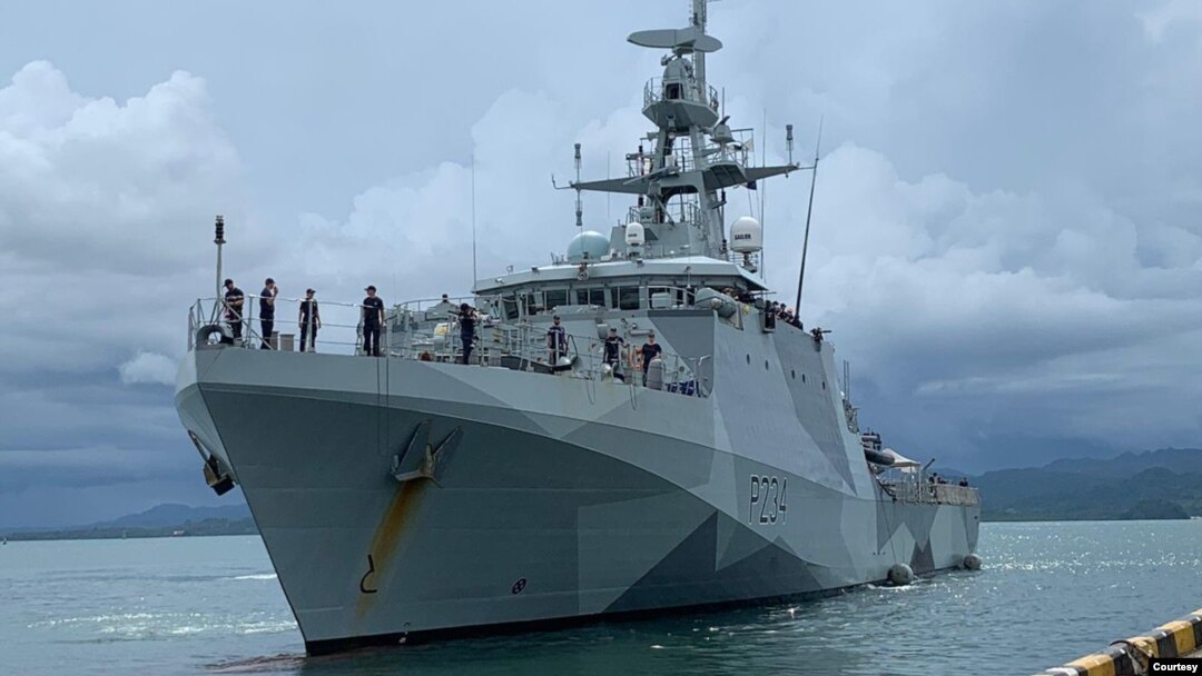 영국 해군 초계함 ‘스페이(HMS Spey)’함. 사진 = 영국 해군.