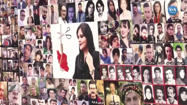 Mahsa Amini'nin ölüm yıldönümünde binlerce kişi eylemde