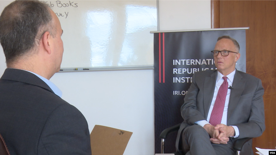 John Fluharty, Resident Program Director in Albania of IRI, International Republican Institute 