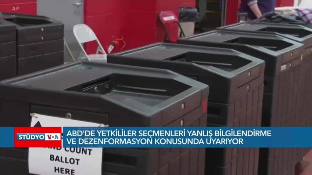 Yetkililer Amerikalı seçmenleri yanlış bilgilendirme ve dezenformasyon konusunda uyarıyor
