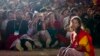 FILE - Young people in Lisbon, Portugal, on Aug. 5, 2023, attend a vigil with Pope Francis ahead of the 37th World Youth Day. Youth are the subject of a worldwide survey of people between the ages of 10 and 24 hoping to identify their hopes and aspirations.