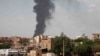 FILE - Smoke rises over Khartoum, Sudan, on June 8, 2023, as fighting between the Sudanese army and paramilitary Rapid Support Forces continued. 