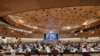 FILE - Director-General of the World Health Organisation Dr. Tedros Adhanom Ghebreyesus attends the World Health Assembly at the United Nations in Geneva, May 21, 2023. WHO officials said Monday that progress was being made in efforts to respond to sexual misconduct cases.