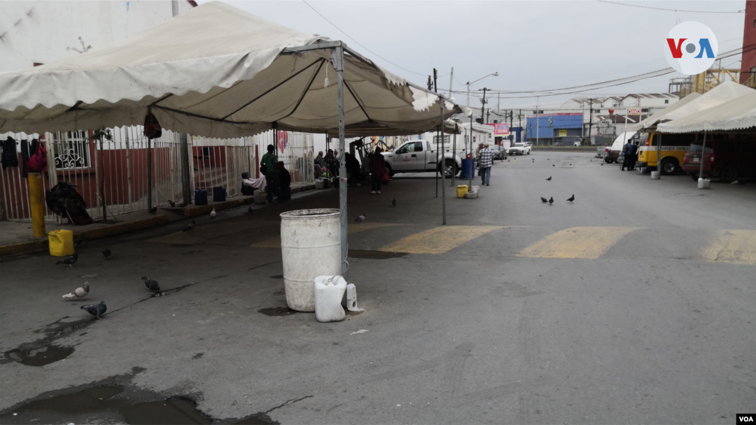 Albergue para migrantes en Monterrey, estado Nuevo León, México, el 18 de octubre de 2022. [Foto: Syndy Garcia, VOA]