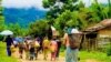 မြန်မာစစ်ဘေးဒုက္ခသည်များ - IDPs။ ဓါတ်ပုံ - မိုင်ညီဝင်းမောင်