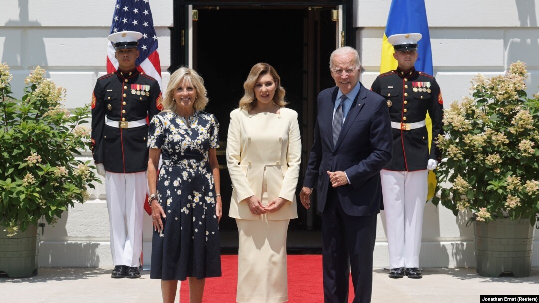 UKRAINE-CRISIS/JILL BIDEN