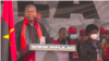João Lourenço em comício em Luanda. 20 de agosto 2022