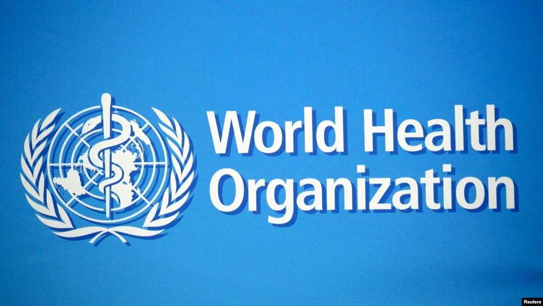 Un logotipo en el edificio de la Organización Mundial de la Salud (OMS) en Ginebra, Suiza, el 2 de febrero de 2020.