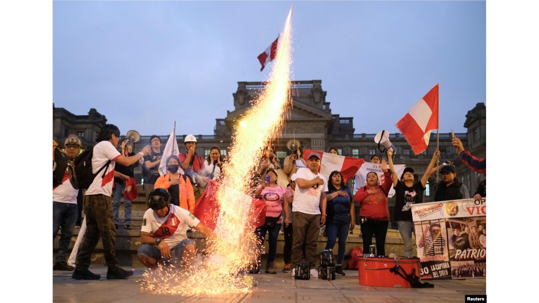 En Fotos | Manifestaciones en Perú tras la destitución de Castillo
