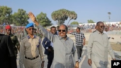 ፎቶ ፋይል፦ የሶማሊያ ፕሬዚዳንት ሃሳን ሼክ ሞሃሙድ