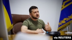 Perezida wa Ukraine Volodymyr Zelenskyy 
