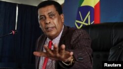 ፎቶ ፋይል፦ የውጭ ጉዳይ ሚኒስቴር ቃል አቀባይ አምባሳደር ዲና ሙፍቲ