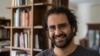 FILE - This photo taken on May 17, 2019, shows Egyptian activist and blogger Alaa Abdel Fattah at his Cairo home. His family said on Nov. 6, 2022, that he has stopped drinking water, escalating his hunger strike as world leaders arrive in Egypt for the COP27 climate summit. 