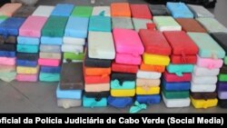 Drogas apreendidas em barco proveniente do Brasil, São Vicente, Cabo Verde, 25 Outubro 2022