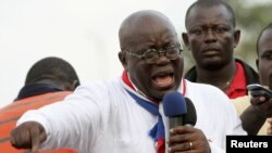 FILE - Ghana opposition leader Nana Addo Dankwa Akufo-Addo.