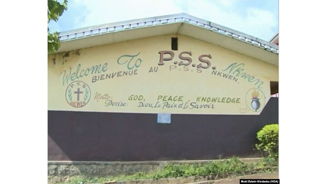 Students and their principal were kidnapped from the Presbyterian School of Science and Technology in Bafut, near Bamenda, Cameroon, Nov. 5, 2018.