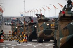 지난 2018년 4월 한국 포항에서 '폴이글(Foal Eagle)' 한미연합훈련이 실시됐다.