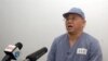 FILE - Kenneth Bae, a Korean-American missionary who is serving a sentence in North Korea for "hostile acts" appears before reporters in Pyongyang in this undated photo released by North Korea's Central News Agency (KCNA) on January 20, 2014.