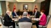 Altılı Masa'yı oluşturan liderler İyi Parti Genel Merkezi'nde biraraya geldiler.