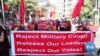 US Ups Sanctions Targeting Myanmar’s Military Junta