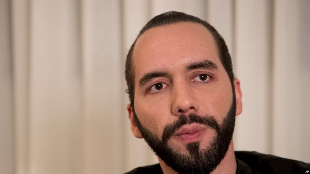 El presidente de El Salvador Nayib Bukele en San Salvador, el martes 29 de enero de 2019. 