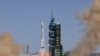 In this photo released by Xinhua News Agency, the Long March-2F carrier rocket carrying China's Shenzhou 14 spacecraft blasts off from the launch pad at the Jiuquan Satellite Launch Center in Jiuquan, in northwest China's Gansu province, June 5, 2022.