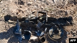 Wêneyê kuştina lîderê DAIŞê li Sûriyê Maher al-Agal, ji aliyê droneke Amerîkî de li nêzî gundê Khaltan, li herêma Jindayris ya Efrînê 12ê Tîrmehê 2022ê. 