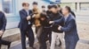 한국 통일부는 지난 2019년 11월 판문점에서 탈북어민 2명을 북한으로 송환하던 당시 촬영한 사진을 12일 공개했다. 사진 = 통일부.