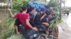 ကမ်ချနဘူရီပြည်နယ်အတွင်း ဖမ်းမိတဲ့ တရားမဝင် မြန်မာနိုင်ငံသားများ 