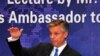 US Ambassador Jon Huntsman speaks to students at Tsinghua University