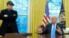 Trump signs executive order to continue downsizing federal workforce 