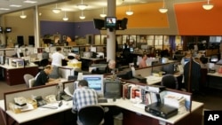 FILE - A view of the Office of Cuba Broadcasting, which oversees Radio and TV Marti, in Miami, June 22, 2007. 