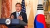 박진 한국 외교부 장관이 지난달 13일 미국 워싱턴 D.C. 방문 중 국무부 청사에서 기자회견하고 있다. (자료사진)