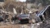 Lebanese army soldiers inspect the damage in the southern Lebanese village of Al-Khiam, near the border with Israel, on Dec. 12, 2024.