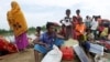 Lokacin da 'yan Kabilar Rohingya suke tserewa daga Myanmar saboda muzguna masu da ake yi