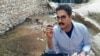 Iranian rights groups say civil society activist Mohammad Davari, seen here in this undated photo shared on social media, was arrested Aug. 10, 2018 in the west-central city of Yasuj, following his earlier brief detention in March 2018 on charges of acting against Iran’s national security.