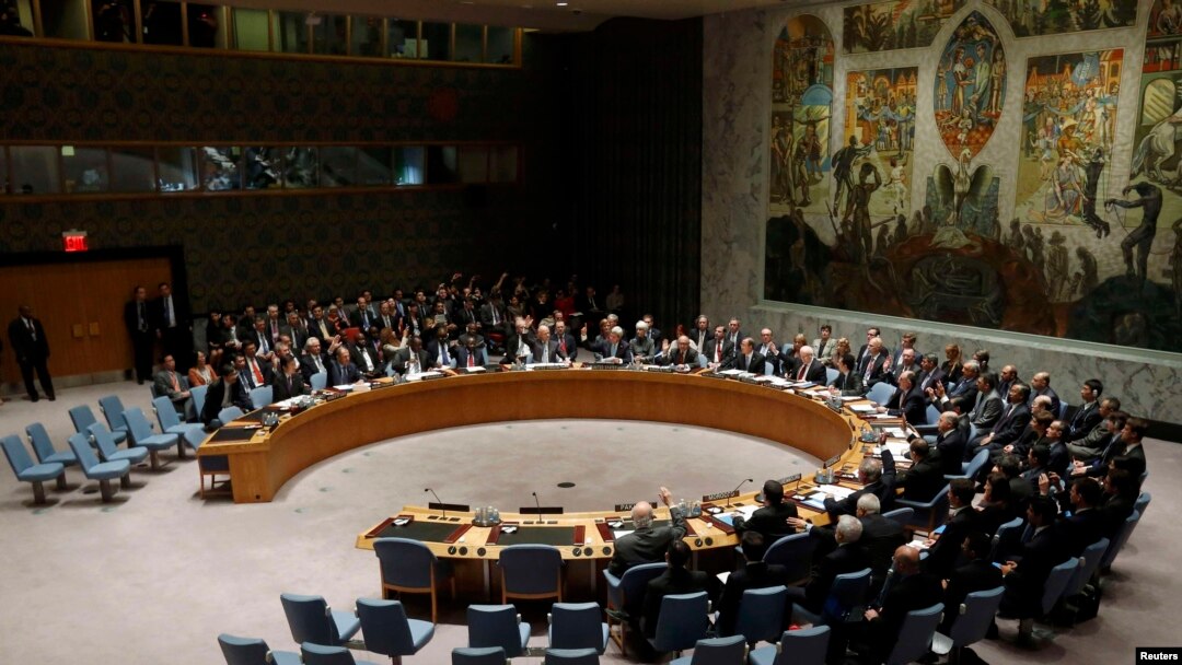 FILE - United Nations Security Council.