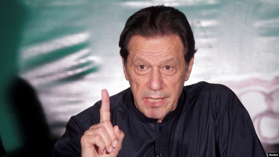 Waziri Mkuu wa zamani wa Pakistan Imran Khan.