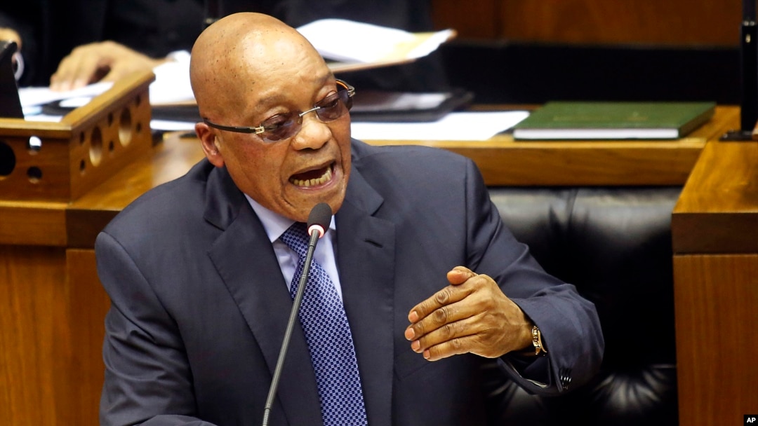 Shugaban Afirka ta Kudu, Jacob Zuma
