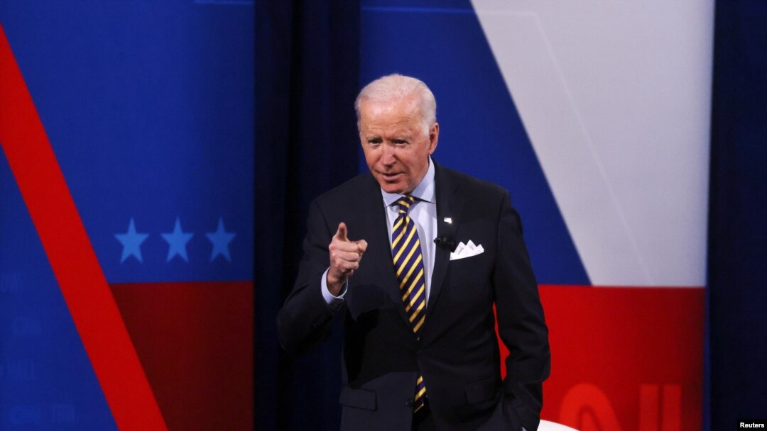 El presidente de EE.UU., Joe Biden, hablará ante el Grupo de los Siete el 19 de febrero de 2021. 