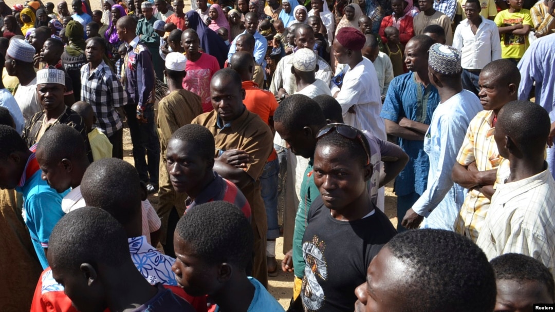 Wasu 'yan gudun hijira dake Yola