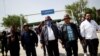 El expresidente boliviano Evo Morales regresa a su país desde Argentina, por la ciudad fronteriza de Villazón, Bolivia, el 9 de noviembre de 2020.