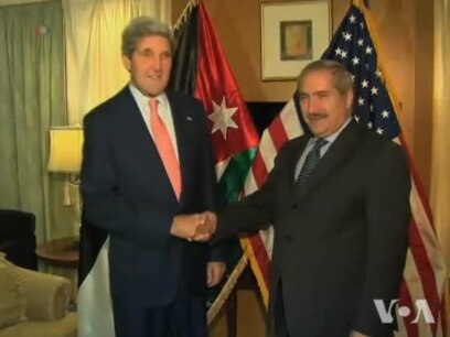 Kerry in Jordan for Arab League Talks
