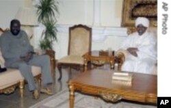 Salva Kiir (l) and Presiunt Bashir (r) file